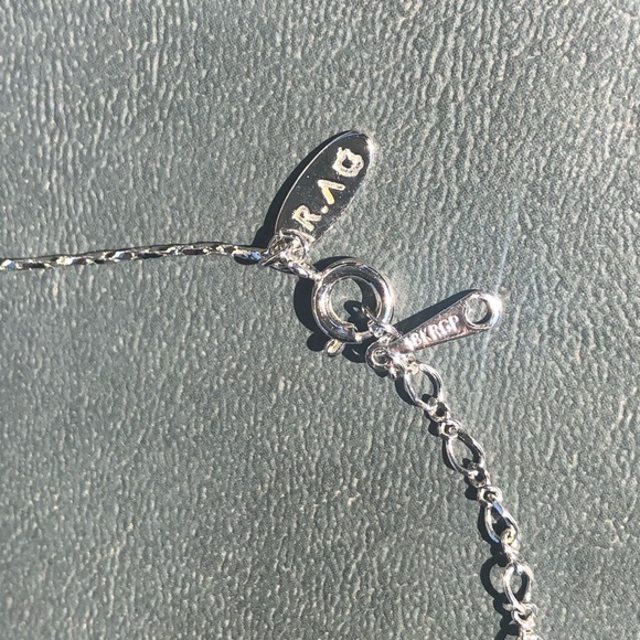 18k gold plated heart necklace - Picture 2 of 2